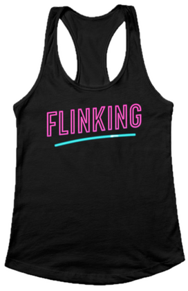 Flinking Neon Light Vintage Retro Tank Top
